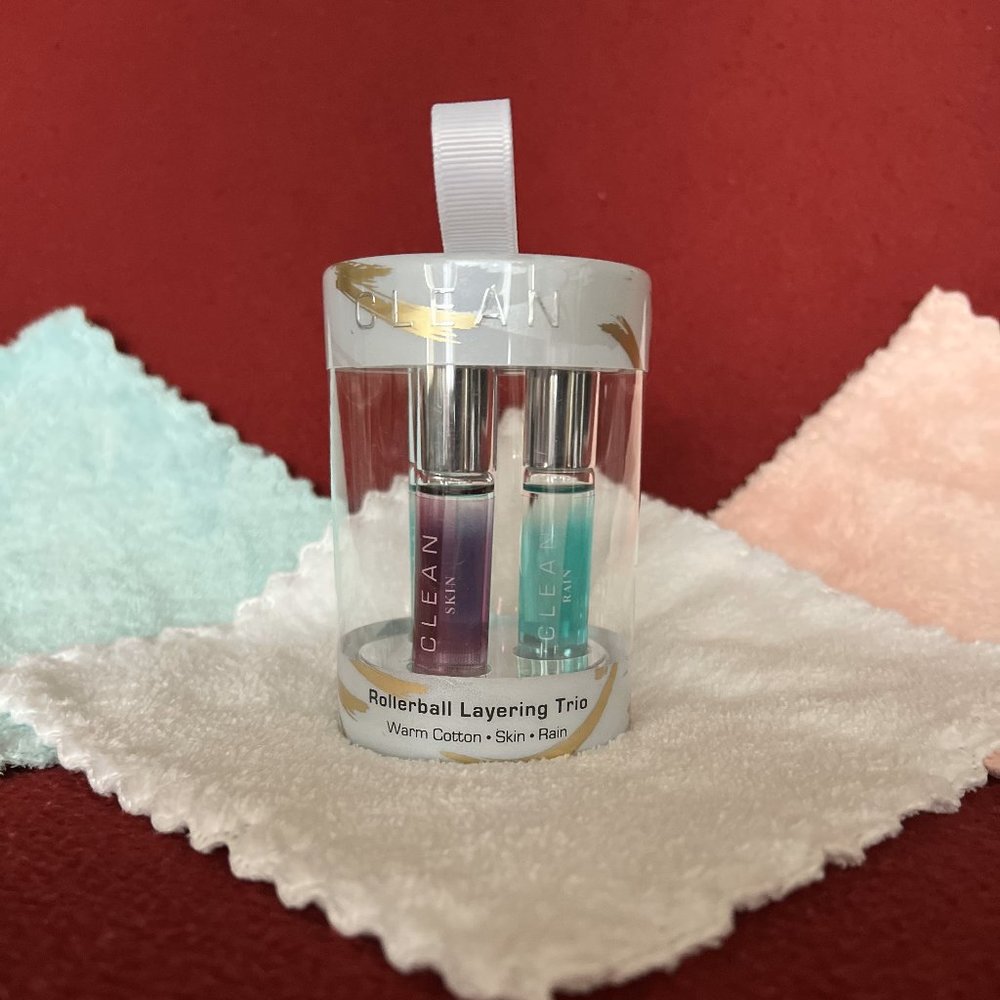 NEW FRAGRANCE CLEAN ROLLER BALL LAYERING TRIO